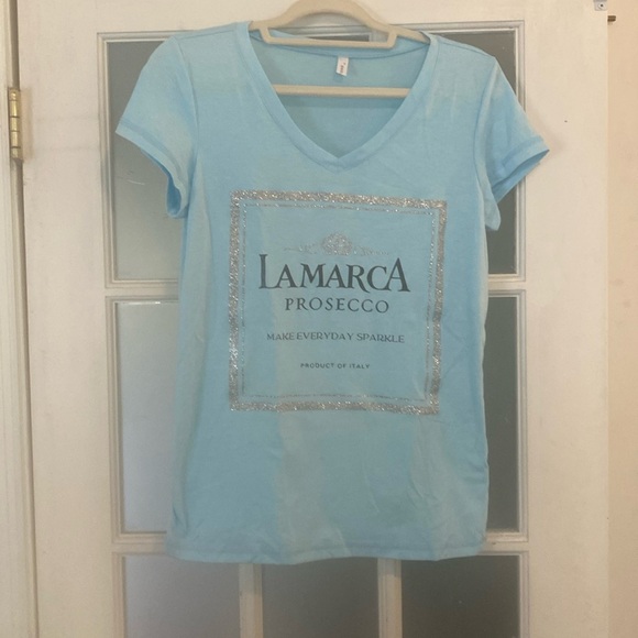 La Marca Prosecco T-Shirt Size Small - Picture 1 of 1